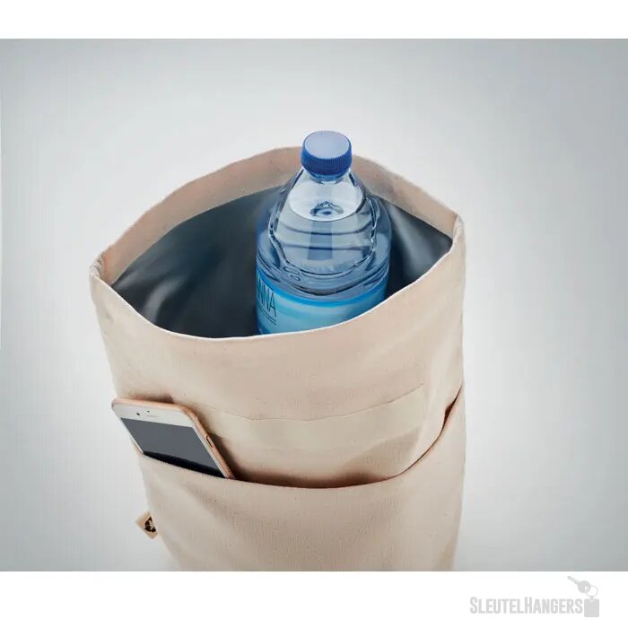Gerecycled katoenen koeltas Recoba beige