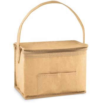 Koeltas papier voor 6 blikjes Papercool beige