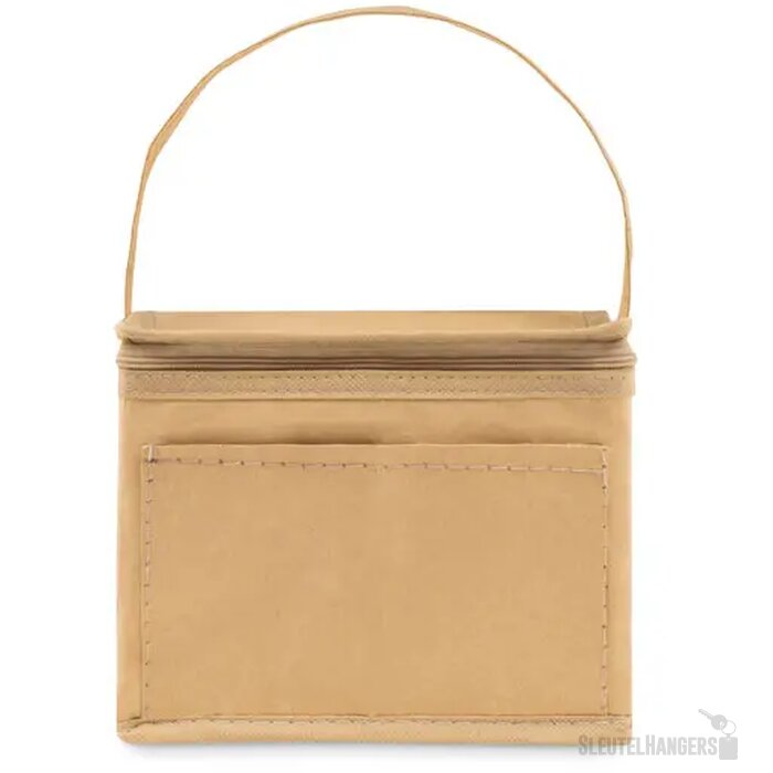 Koeltas papier voor 6 blikjes Papercool beige