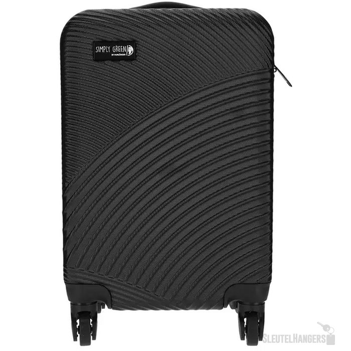 NORLÄNDER Travel Green Trolley RPET 2.0 Zwart