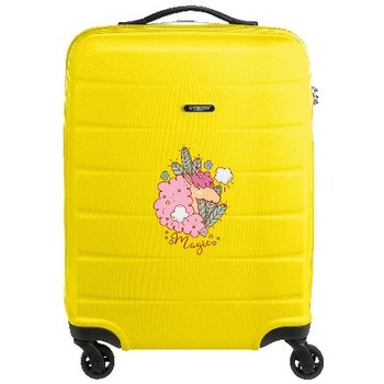 Koffer Princess Traveller Grenada mat finish 65 L geel