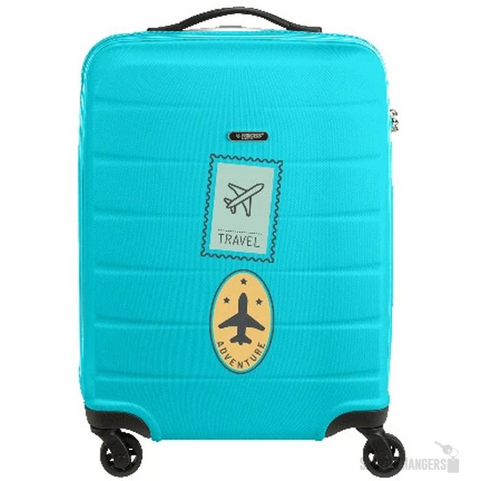 Koffer Princess Traveller Grenada mat finish 65 L lichtblauw