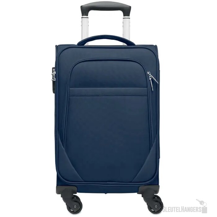 600d rpet zachte trolley Voyage blauw