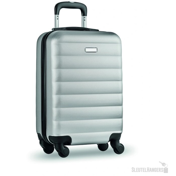 Abs trolley, 20 inch Budapest mat zilver