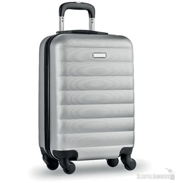 Abs trolley, 20 inch Budapest mat zilver