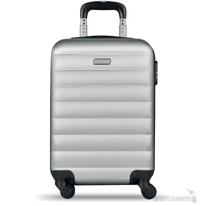 Abs trolley, 20 inch Budapest mat zilver