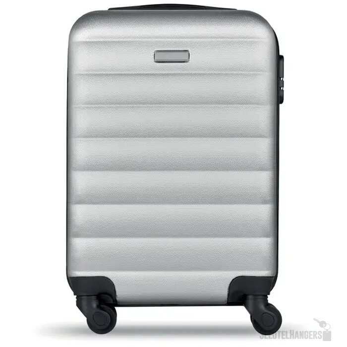 Abs trolley, 20 inch Budapest mat zilver