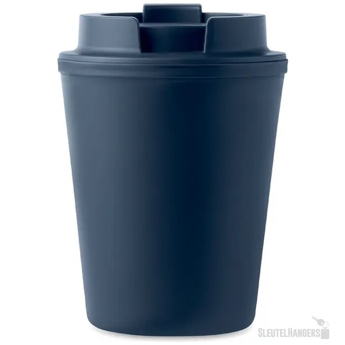 Gerecyclede thermosbeker (300 ml) Kobaltblauw 300 ml