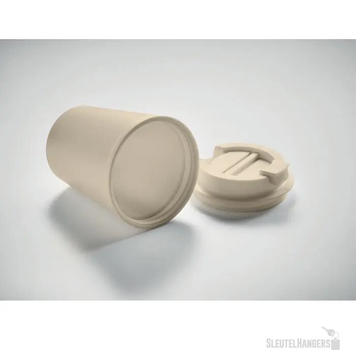 Gerecyclede thermosbeker (300 ml) Beige 300 ml