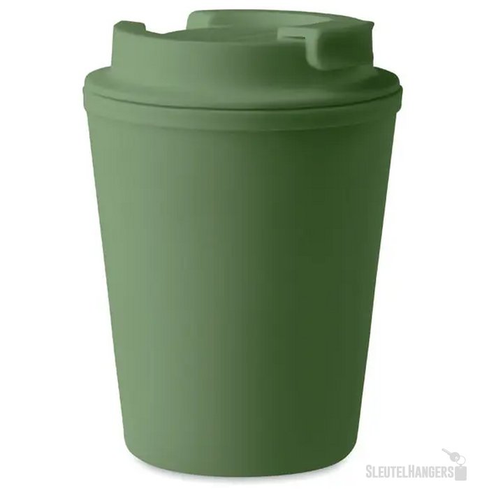 Gerecyclede thermosbeker (300 ml) Groen