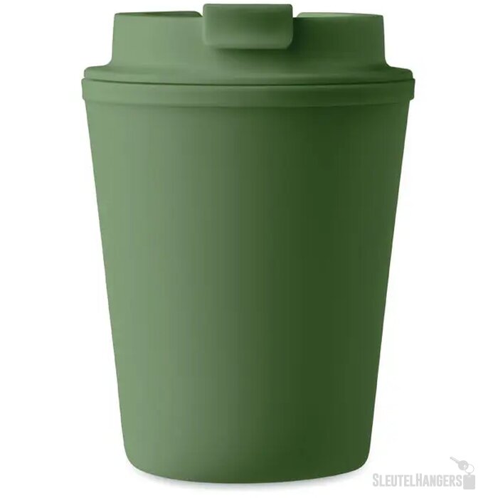 Gerecyclede thermosbeker (300 ml) Groen 300 ml