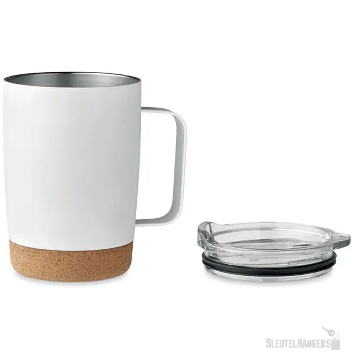 Dubbelwandige drinkbeker 300ml Ruby wit 300 ml