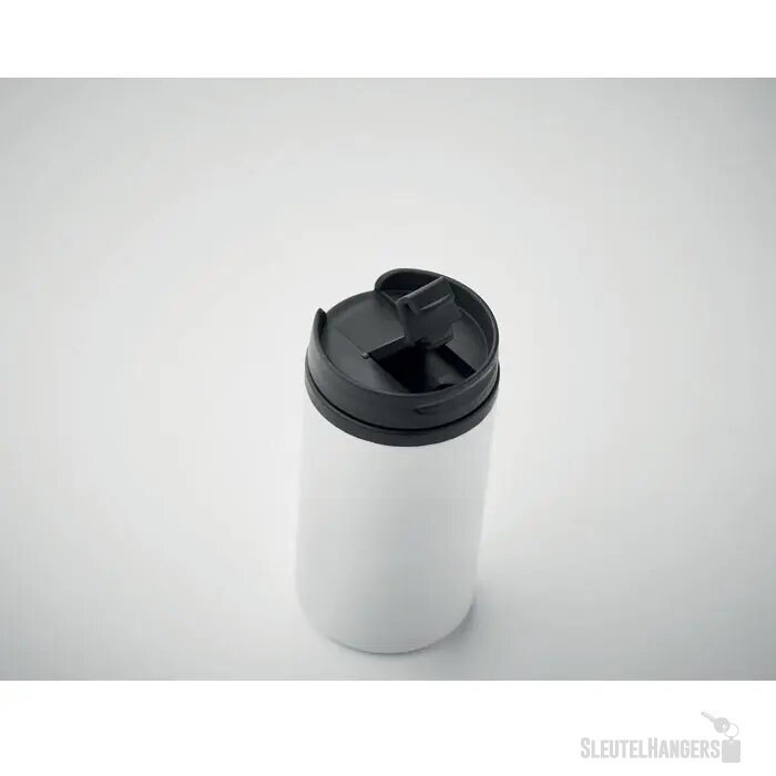 Dubbelwandige thermosbeker (250 ml) Wit 250 ml