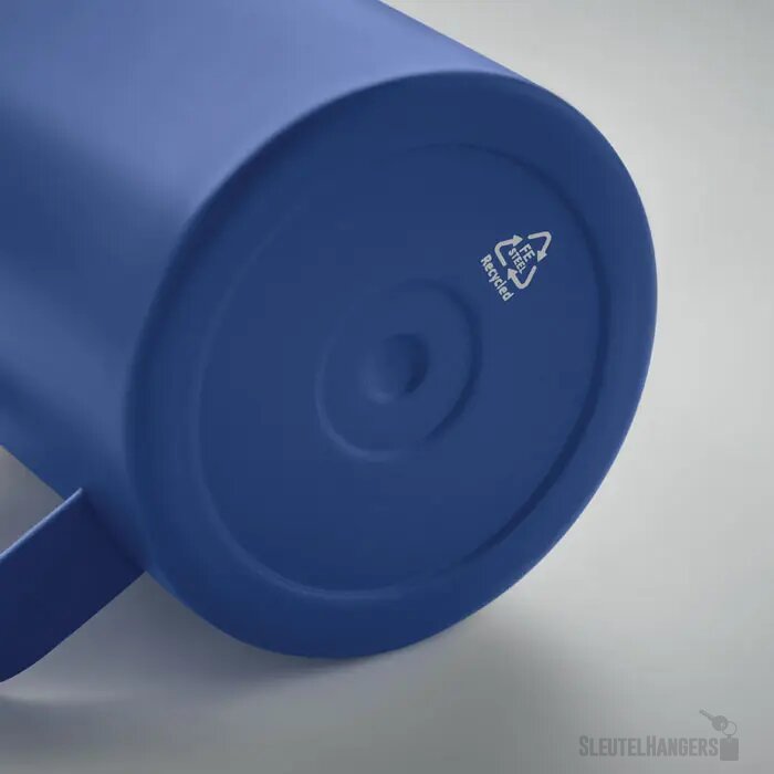 Dubbelwandige beker met drinkdeksel (300 ml) Blauw 300 ml