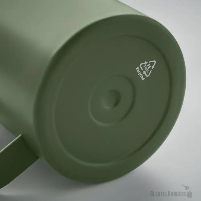 Dubbelwandige beker met drinkdeksel (300 ml) Groen 300 ml