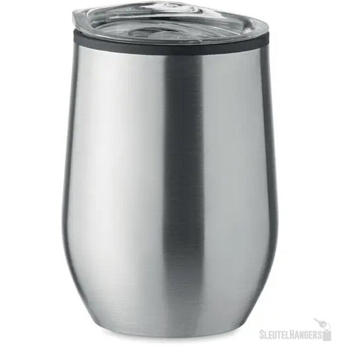 Dubbelwandige reisbeker (350 ml) Zilver 350 ml