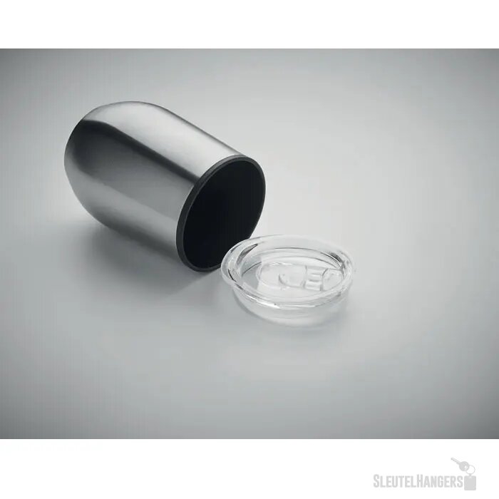 Dubbelwandige reisbeker (350 ml) Zilver 350 ml