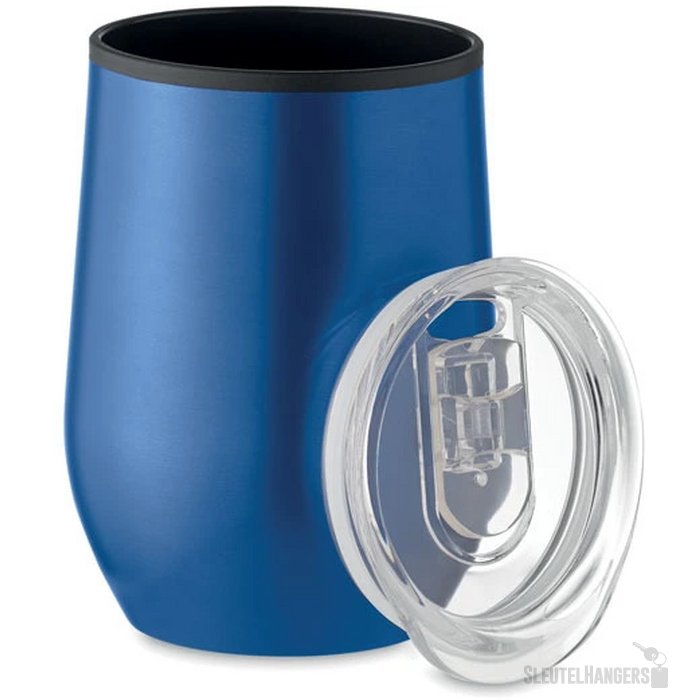 Dubbelwandige reisbeker (350 ml) Blauw