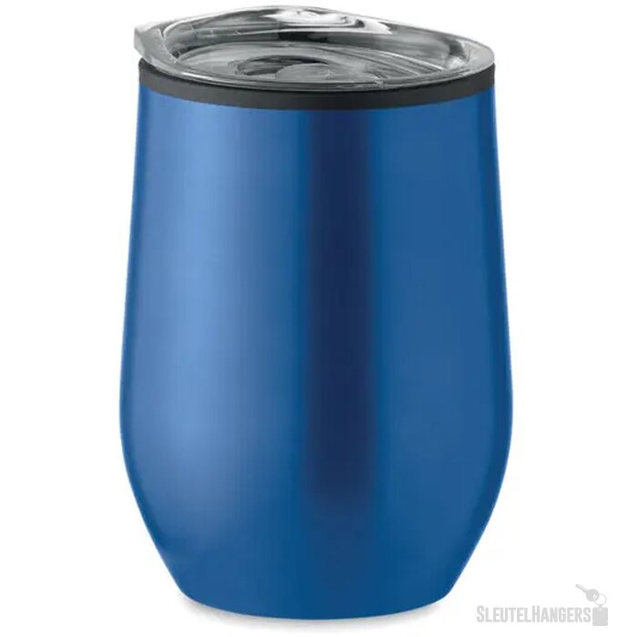 Dubbelwandige reisbeker (350 ml) Blauw 350 ml