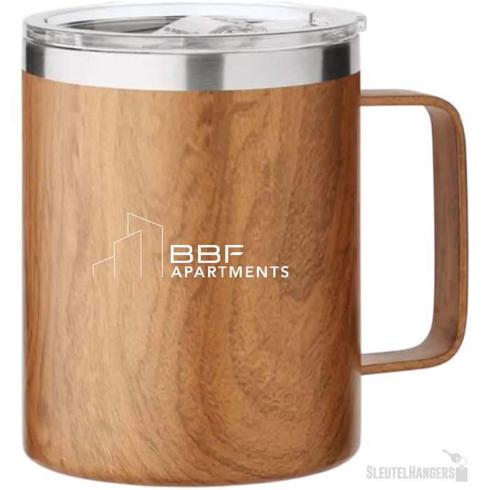 Dubbelwandige beker 300 ml Namib mug bruin