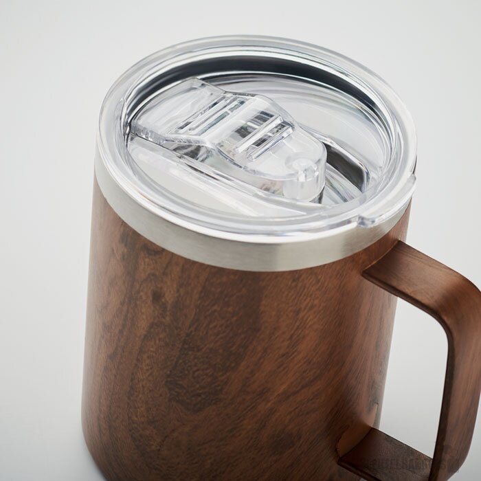 Dubbelwandige beker 300 ml Namib mug bruin