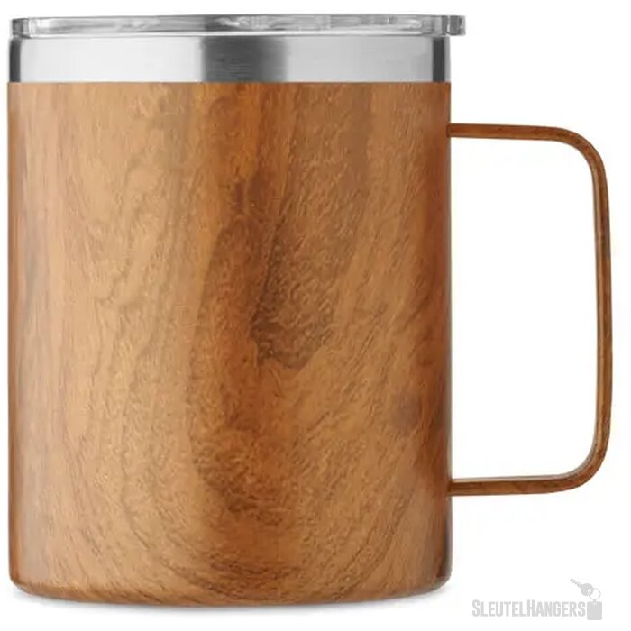 Dubbelwandige beker 300 ml Namib mug bruin