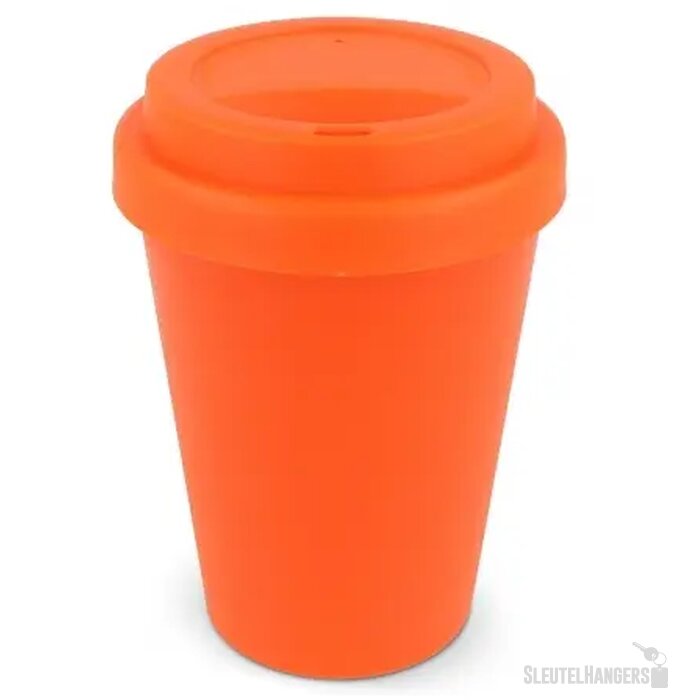 RPP koffiebeker effen kleuren 250ml oranje