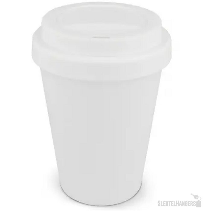 RPP koffiebeker effen kleuren 250ml wit