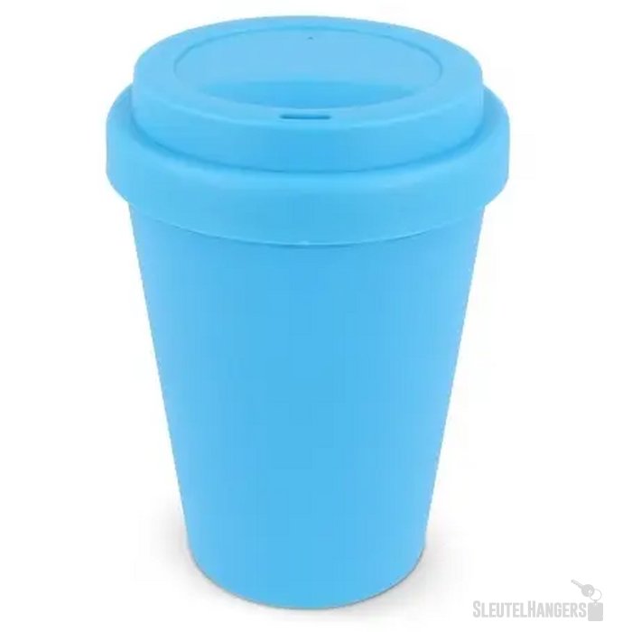 RPP koffiebeker effen kleuren 250ml lichtblauw