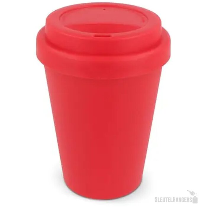 RPP koffiebeker effen kleuren 250ml rood 250 ml