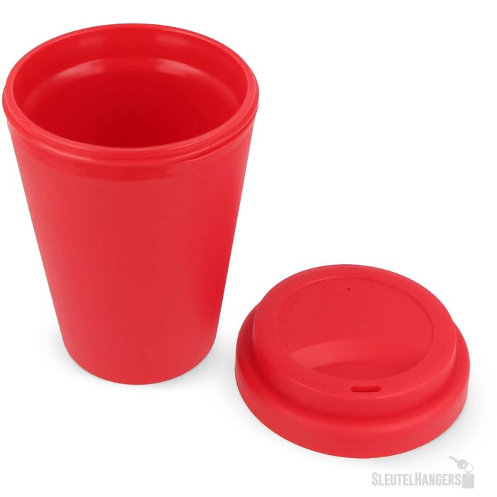 RPP koffiebeker effen kleuren 250ml rood 250 ml