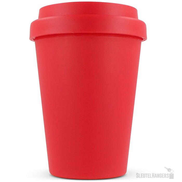 RPP koffiebeker effen kleuren 250ml rood 250 ml