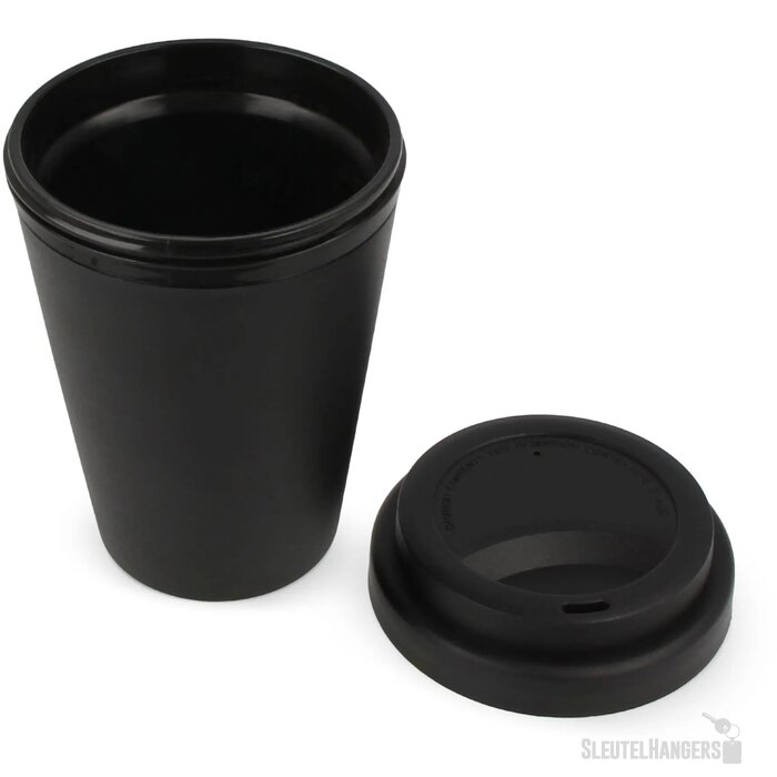 RPP koffiebeker effen kleuren 250ml zwart 250 ml