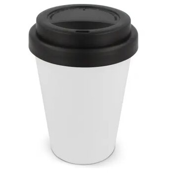 RPP Koffiebeker Wit 250ml wit / zwart