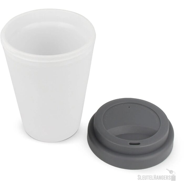 RPP Koffiebeker Wit 250ml wit / grijs 250 ml
