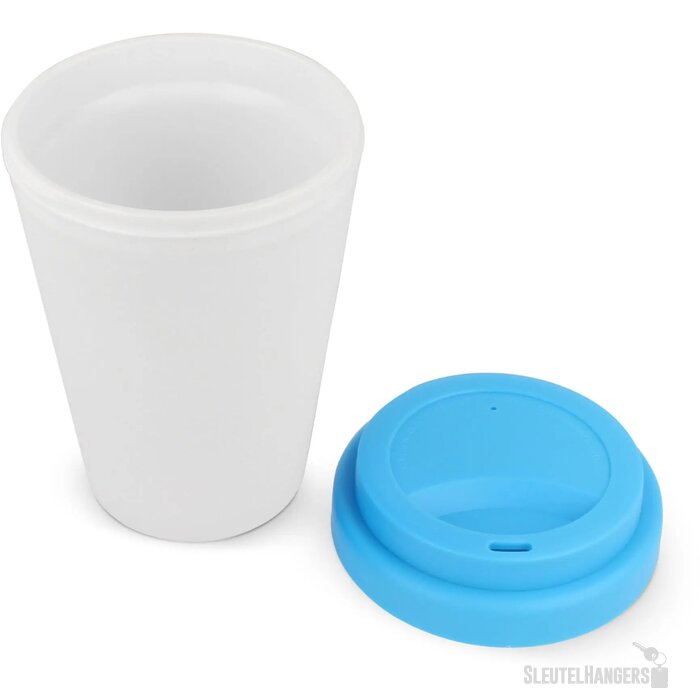 RPP Koffiebeker Wit 250ml wit / licht blauw 250 ml