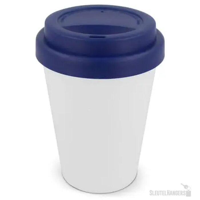 RPP Koffiebeker Wit 250ml wit / donker blauw 250 ml
