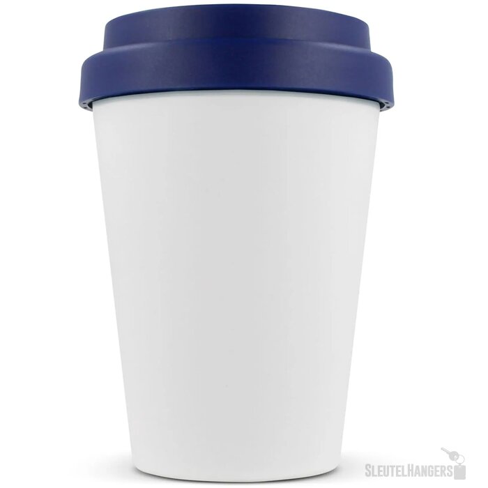 RPP Koffiebeker Wit 250ml wit / donker blauw 250 ml