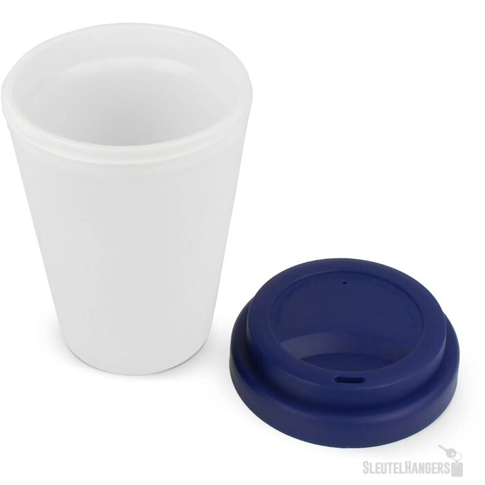 RPP Koffiebeker Wit 250ml wit / donker blauw 250 ml