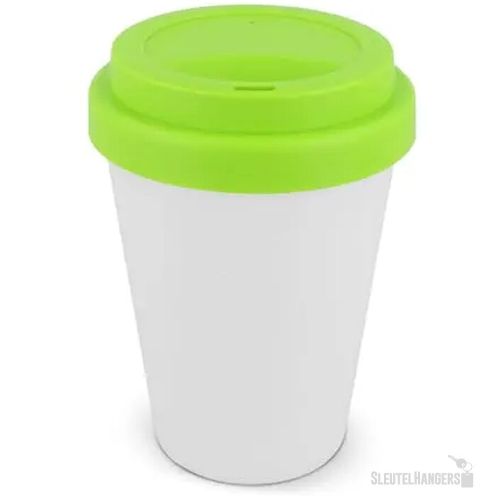 RPP Koffiebeker Wit 250ml wit / licht groen 250 ml