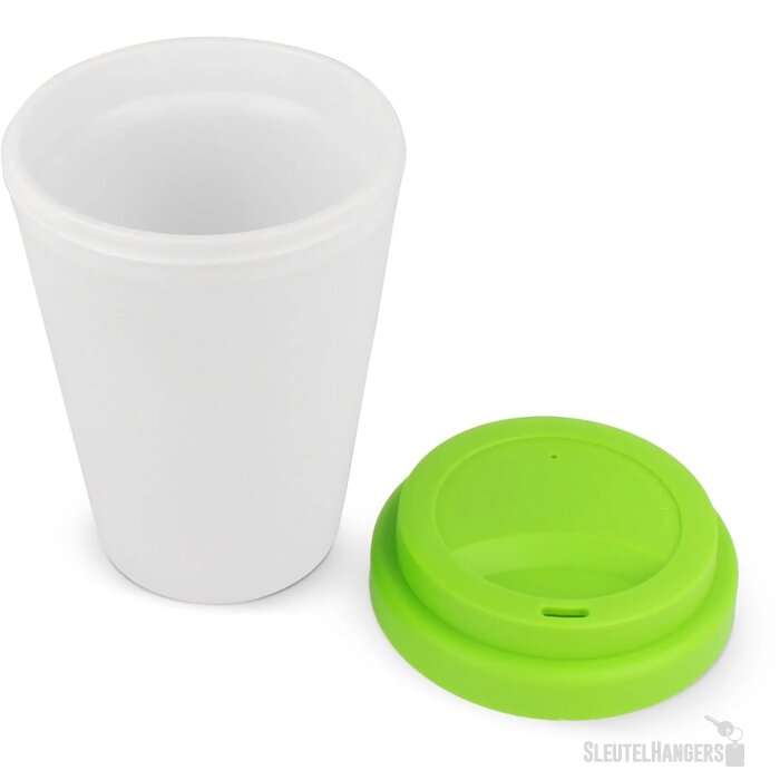 RPP Koffiebeker Wit 250ml wit / licht groen 250 ml