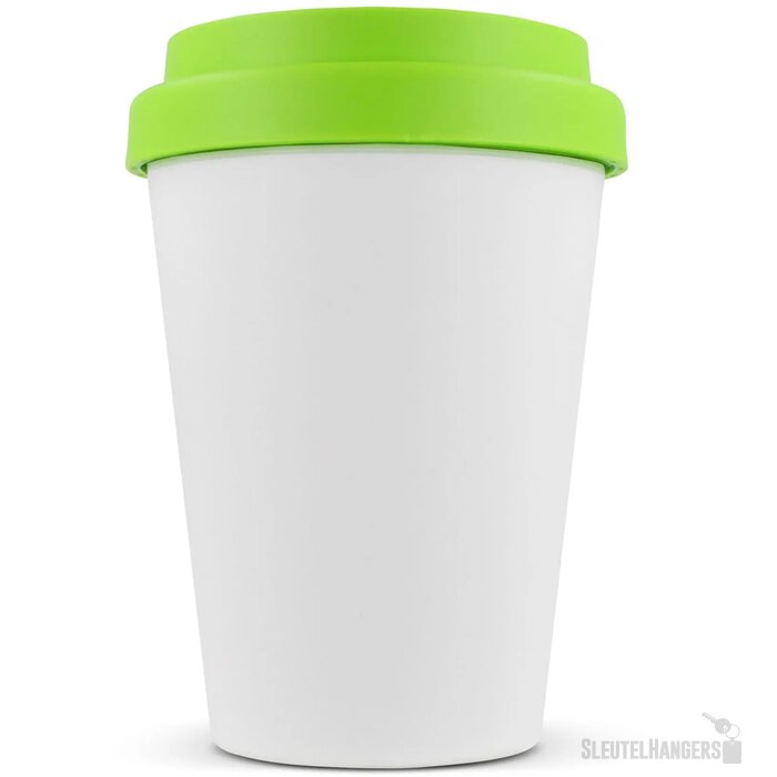 RPP Koffiebeker Wit 250ml wit / licht groen 250 ml