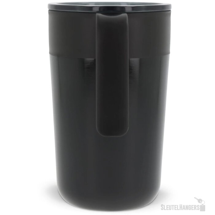 Dubbelwandige koffie mok 400ml zwart 400 ml