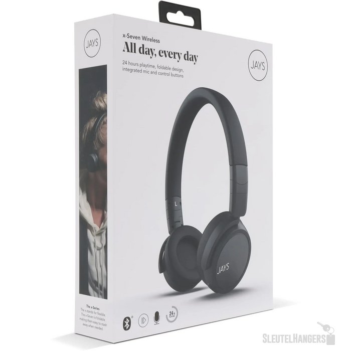 T00247 | Jays x-Seven Bluetooth Headphone zwart