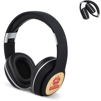 Bamboo Headphone zwart Bamboo Headphone zwart