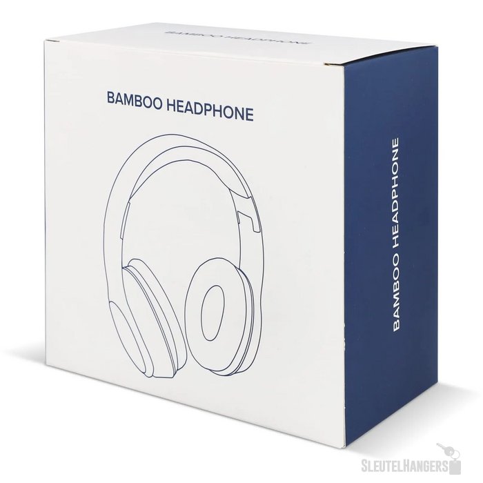 Bamboo Headphone zwart