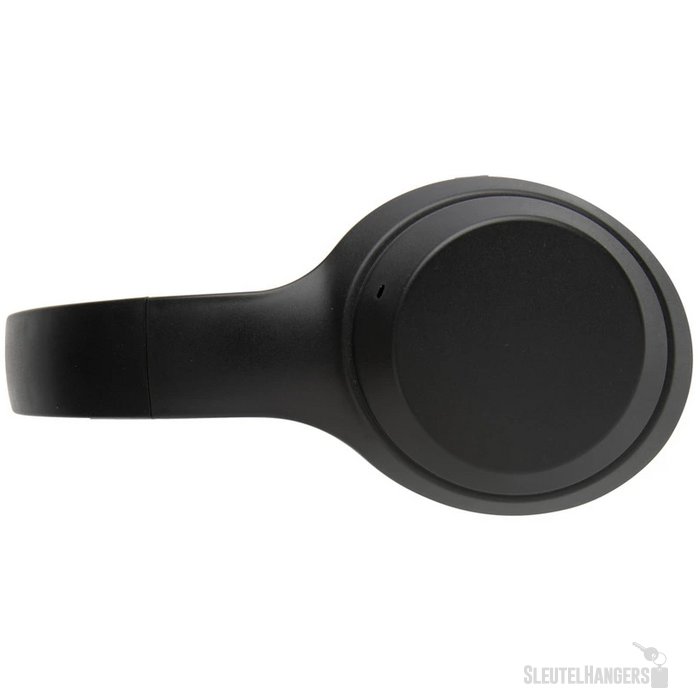 RCS standaard recycled plastic hoofdtelefoon zwart