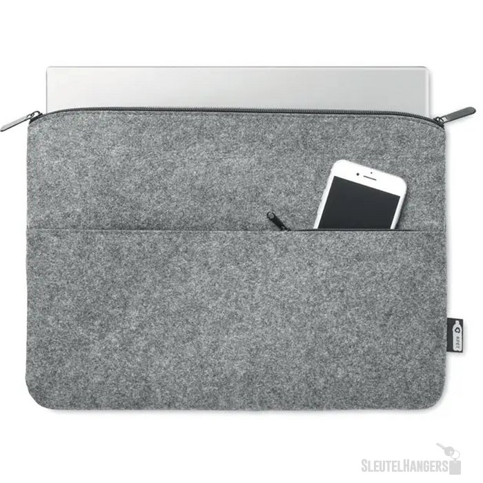 Rpet vilten laptoptas Toplo grijs