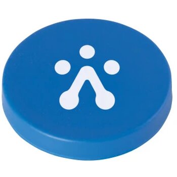 Magneet ø 40 mm. Blauw