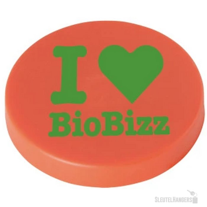 Magneet ø 40 mm. Oranje